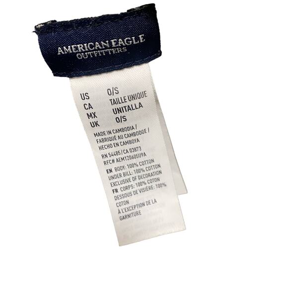 American Eagle Outfitters Moon and Stars Baseball Cap Grey/Gray Hat Adjustable - Picture 5 of 13